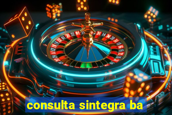 consulta sintegra ba